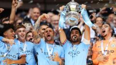 Man City beat Man Utd to win cup with Gundogan double