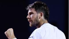 Norrie books third round spot at Indian Wells