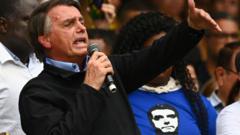 Jair Bolsonaro discursa