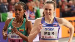 Muir in 'strong place' despite Glasgow medal miss