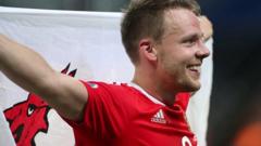 Gunter thankful for Wales fans support
