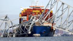 Data recorder recovered from ship in Baltimore Key Bridge crash