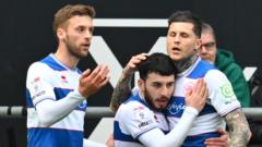 Strugglers QPR beat Bristol City at Ashton Gate