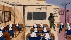등교 재개한 아프간 여학생들… '절대 희망을 잃지 않을 것'