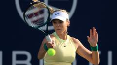 Boulter beaten in first round at Indian Wells