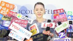 Hostess Dee Hsu attends Nicole+Felicia event on March 29, 2019 in Shanghai, China.
