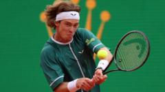 Defending champion Rublev knocked out of Monte Carlo