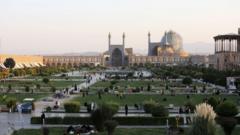 Blasts heard in the central province of Isfahan