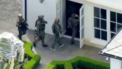 Footage shows raids at Sean 'Diddy' Combs's properties