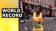 'My goodness!' - Kenya's Jepchirchir wins London Marathon