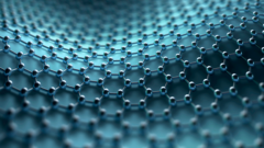 ภาพจำลองโครงสร้างระดับโมเลกุลของกราฟีน (Graphene)