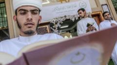 Musulmán lee el Corán