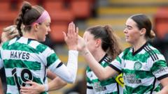 Celtic beat Rangers to cut gap at top of SWPL