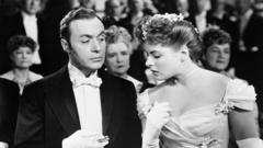 Charles Boyer and Ingrid Bergman in the 1944 US film 'Gaslight'