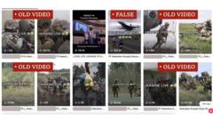 တစ်တော့မှာ လူကြည့်များနေတဲ့ ဗီဒီယိုအများစုဟာ  ၂၀၁၇ ခုနှစ်ကရိုက်ထားတဲ့  ယူကရိန်းစစ်တပ် လေ့ကျင့်ရေးဗီဒီယိုတွေပါ