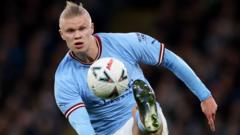 Guardiola may risk Haaland fitness against Liverpool