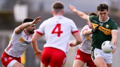 Kerry too good for Tyrone as Monaghan survival hopes fade