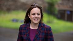 Kate Forbes not in the running for SNP leadership