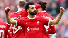Salah scores winner as Liverpool move top