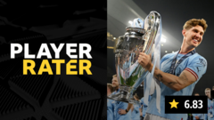 How you rated the players: Man City 1-0 Inter Milan