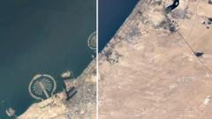 Google Earth د خپل زماني واټن یوه وسیله کې د مصنوعي سپوږمکیو پر هغو انځورونه تکیه کړې، چې د ۳۷ کاله پخوا زماني واټن ښيي هدف یې دا دی چې کاروونکو ته له پاسه پر ځمکه بدلونونه وښيي.