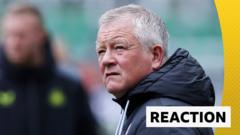 Sheffield Utd ‘deserve’ relegation admits Wilder