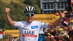 Pogacar salvages Tour pride by winning stage 20