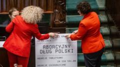 Polish MPs debate liberalising right to abortion