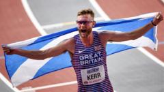 World Indoor Championships: GB's Kerr wins 3,000m gold - watch follow text
