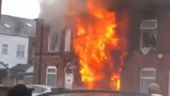 Explosion at house leaves woman seriously injured
