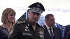 Top Russian defence official accused of taking bribes