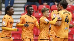 Hull climb to fourth with victory at Stoke