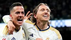 Modric scores sublime late winner for Real Madrid