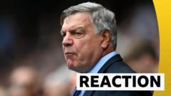 Allardyce takes 'some hope' from performance