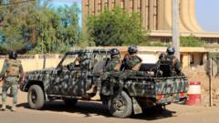 "Niger coup update": [Gunfire near presidential palace Naimey as soldiers attempt coup]