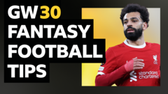 Planning for double gameweeks - fantasy football tips