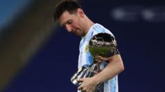 Argentina vs Brazil Copa América final: Messi win international trophy, match highlights