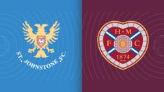 Scottish Premiership: St Johnstone v Hearts