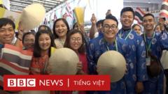 Áo dài - nón lá Việt Nam nổi bật dịp Đức Giáo Hoàng thăm Thái Lan