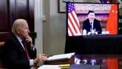 Virtual meeting between Xi and Biden