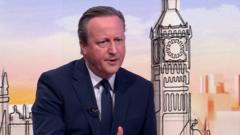 Banning UK arms sales to Israel would strengthen Hamas, Lord Cameron says
