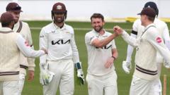 Surrey seal innings victory after Kent defiance