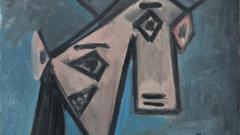 Close-up shot of Picasso