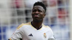 Vinicius Jr scores twice as Real beat Osasuna