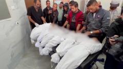похороны детей в Газе