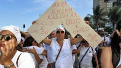 Caminhada em defesa da liberdade religiosa