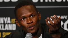 UFC star Adesanya apologises for drink driving