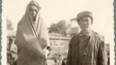Prisoners at the Amersfoort concentration camp