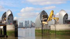 London's Thames Barrier marks 40th anniversary