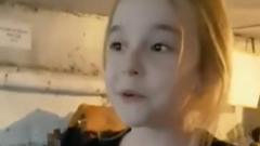 girl singing in bunker